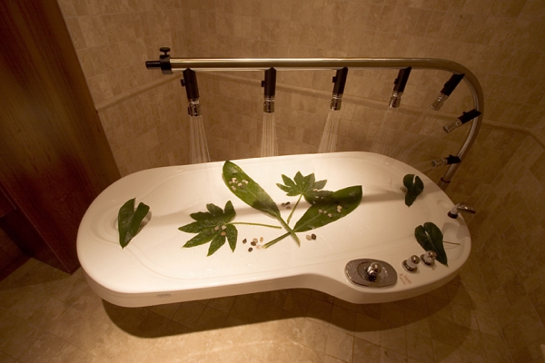The Vichy shower at Bunya citiSPA